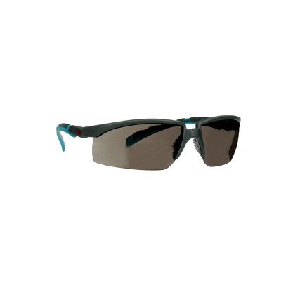 3M™ Solus™ Serie 2000, S2002SGAF-BGR, grau/türkise Bügel, Scotchgard™ Anti-Fog-Beschichtung, graue Anti-Fog-Antikratz-Scheibe