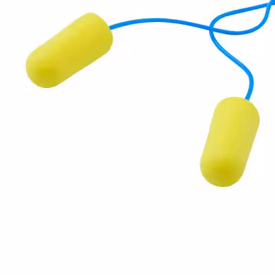 3M™ E-A-R™ E-A-Rsoft™ Yellow Neons™ Gehörschutzstöpsel, 36 dB, mit Kordel, ES-01-005