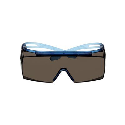3M™ SecureFit™ 3700 Überbrille, blaue Bügel, Scotchgard™ Anti-Fog-Beschichtung (K&N), graue Scheibe, SF3702SGAF-BLU-EU, 20 pro Packung