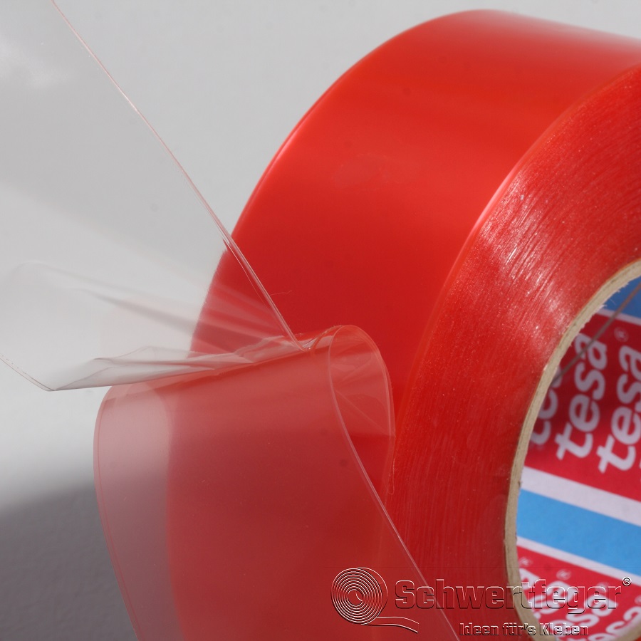 Tesa 4965 doppelseitiges Klebeband transparent 19 mm x 50 m