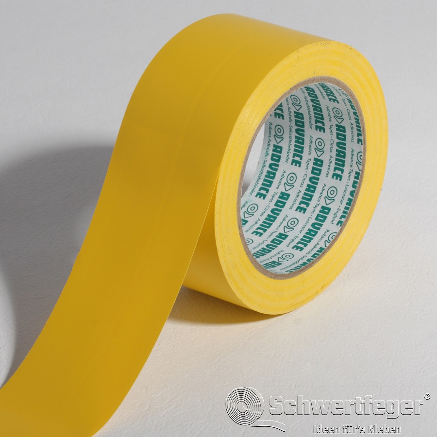 SPADA® AT 8 Bodenmarkierungs-Klebeband gelb 50 mm x 33 m 
