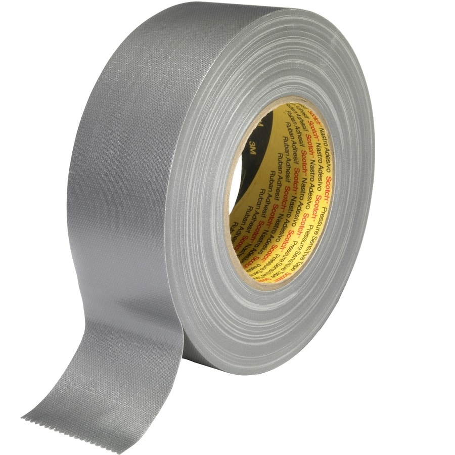 3M™ Gewebeklebeband 389 wasserresistent, Silber, 19 mm x 50 m, 0.26 mm