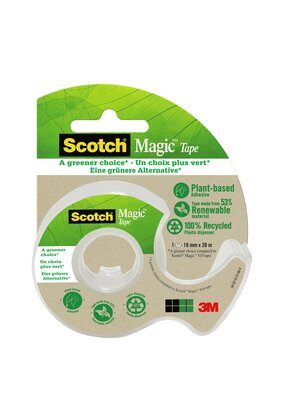 Scotch® Magic™ Klebeb. A Greener Choice, 1 R., 19 mm x 20 m + 1  Abroller