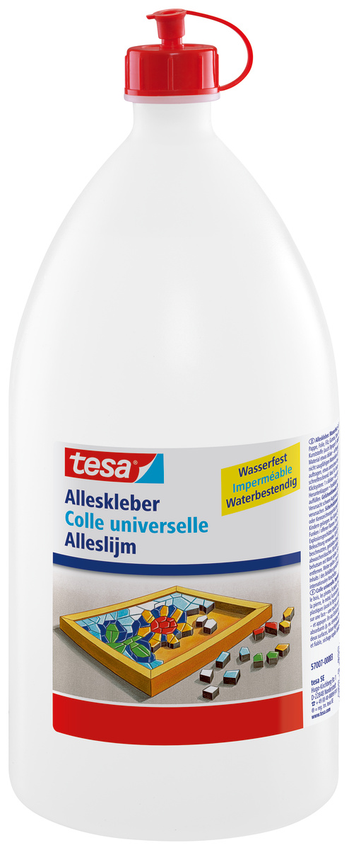 tesa 57007 Alleskleber, 1750g, farblos