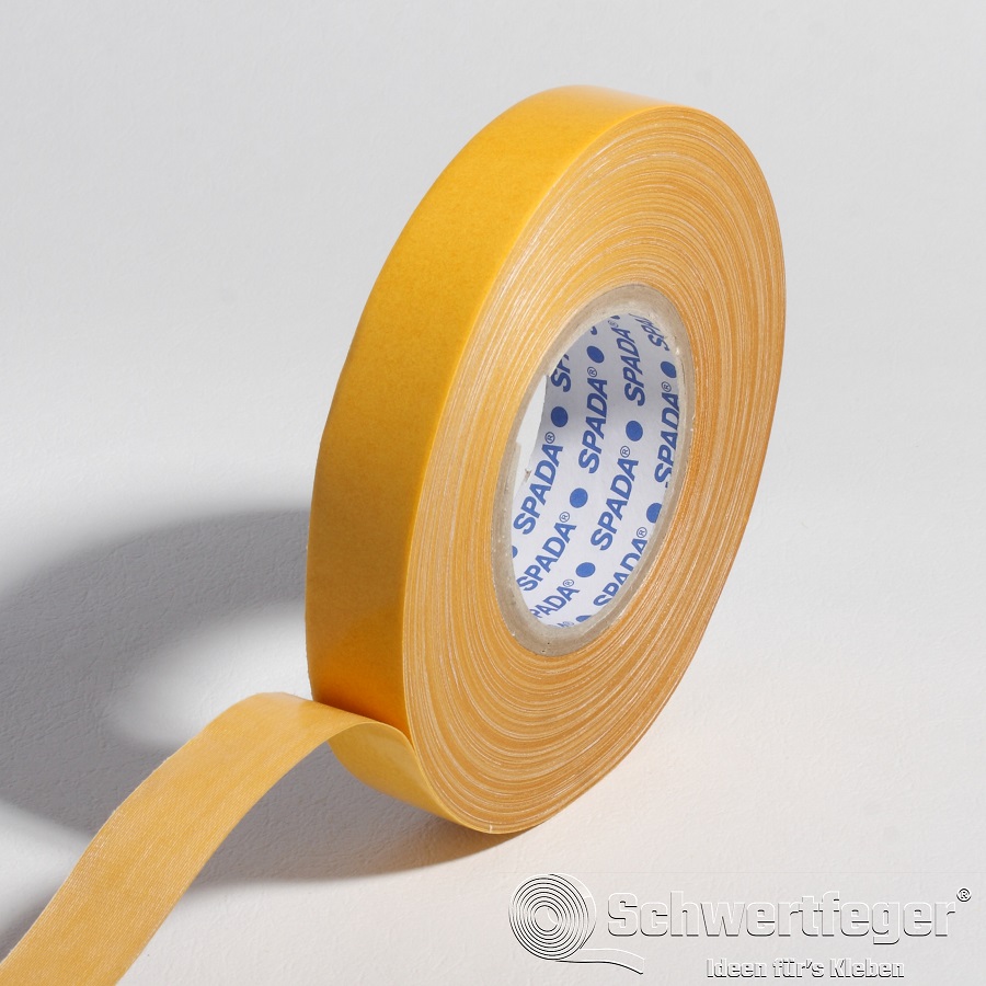 SPADA® 631 Gewebeklebeband doppelseitig mit Gewebeträger 19 mm x 50 m