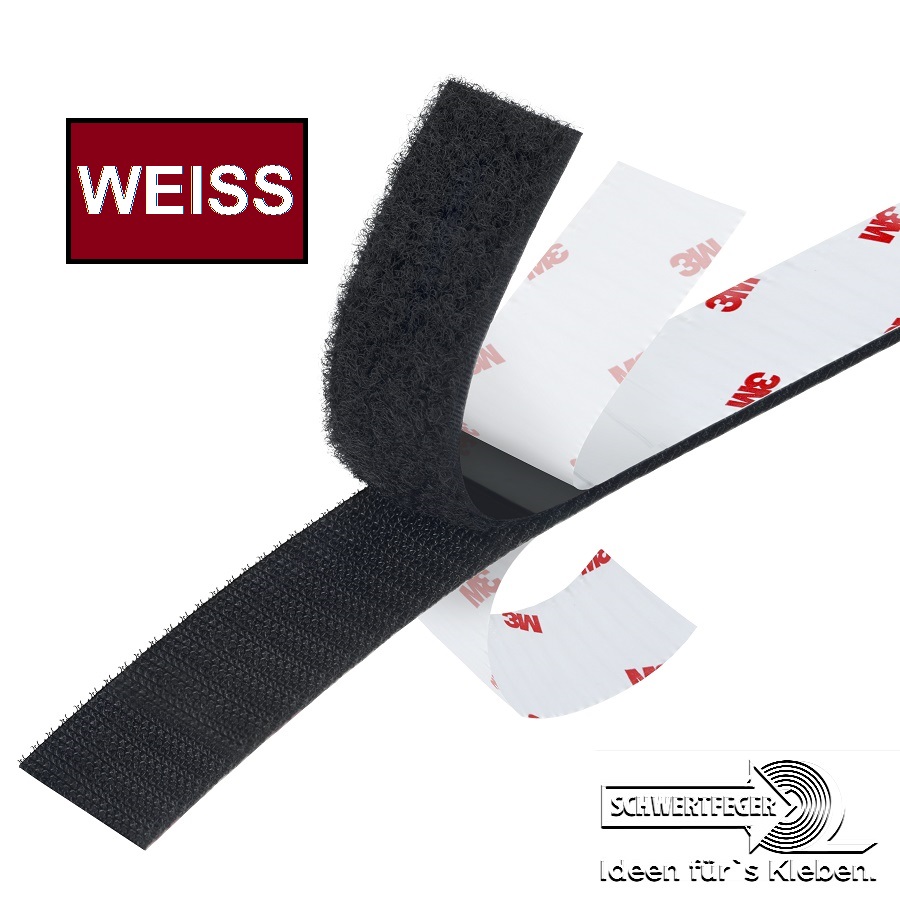 3M™ Hakenband SJ3526, Weiß, 15 mm x 45.7 m, 4.4 mm, Innenbereich