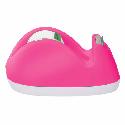 Scotch™ Hasen-Klebeband-Abroller C29, Pink + Scotch® Magic™ Unsichtbares Klebeband, 19 mm × 8,89 m