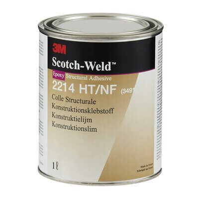 3M Scotch Weld SW 2214 HT / NF grau 1l auf Epoxidharzbasis