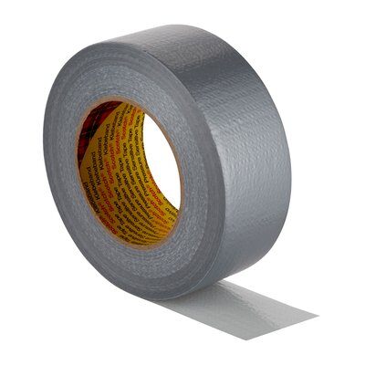 3M™ Schwerlast-Gewebeklebeband 2904, Silber, 48 mm x 50 m, 0.19 mm