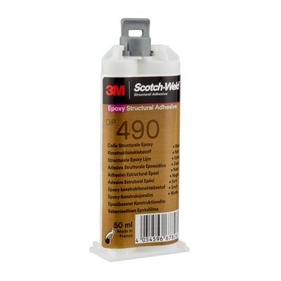 3M™ DP 490 Scotch-Weld™ 2-Komponenten-Konstruktionsklebstoff auf Epoxidharzbasis, Schwarz, 50 ml