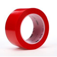 3M™ 471 Hochwertiges Weich-PVC-Klebeband, 50 mm x 33 m, Rot