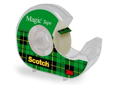 Scotch® Magic™ Unsichtbares Klebeband 1 Rolle, 19 mm x 25 m + Handabroller
