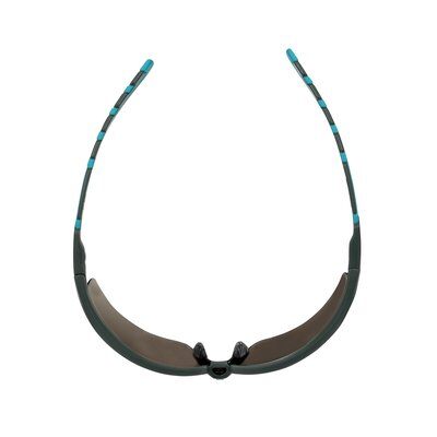 3M™ Solus™ Serie 2000, S2002SGAF-BGR, grau/türkise Bügel, Scotchgard™ Anti-Fog-Beschichtung, graue Anti-Fog-Antikratz-Scheibe