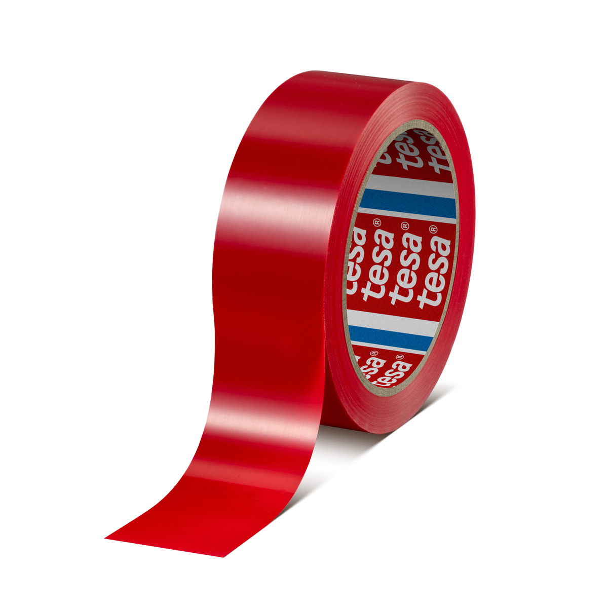 tesa 60428 PVC, 66m x 25mm, rot