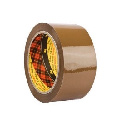 Scotch® Verpackungsklebeband 313, Braun, 50 mm x 66 m, 0.065 mm