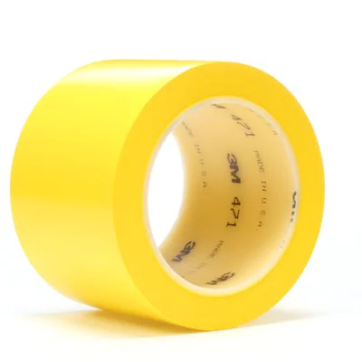 3M™ Weich-PVC-Klebeband 471, Gelb, 101 mm x 33 m, 0.13 mm