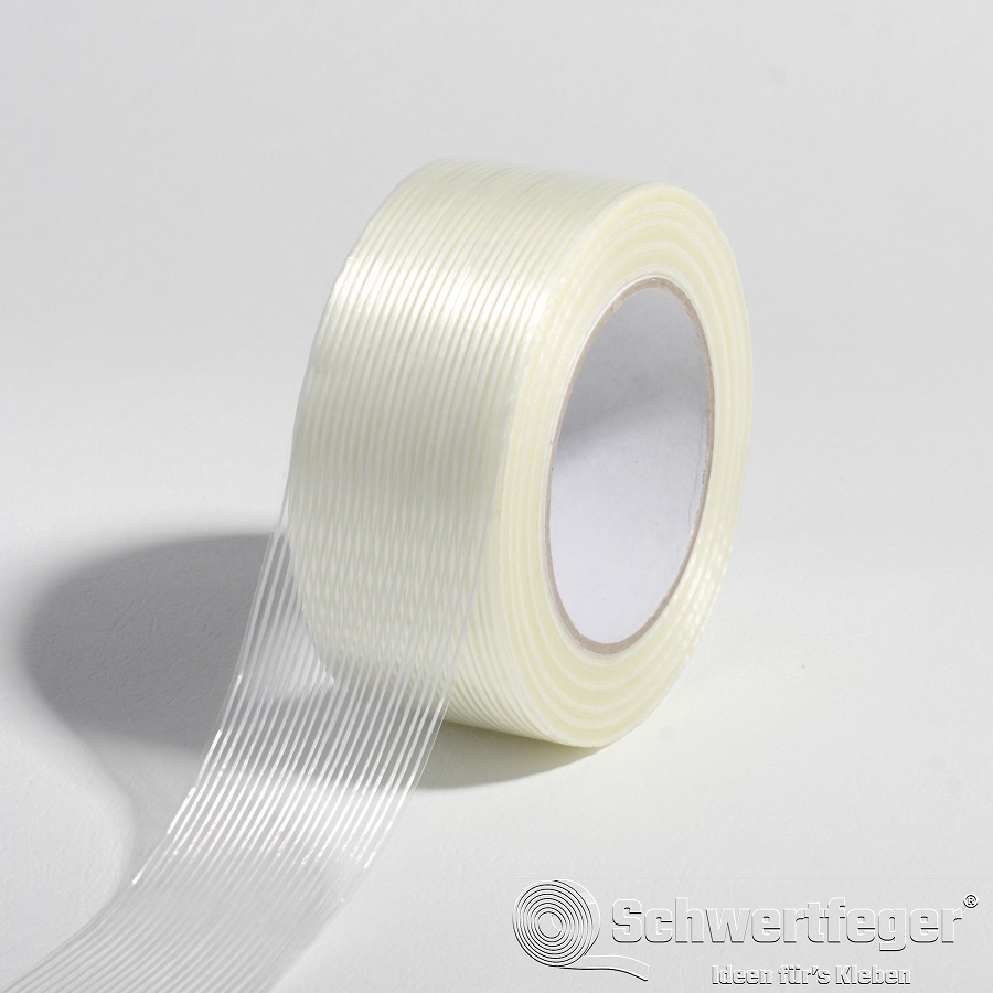 SPADA® Filament Klebeband Glasfaserverstärkung längs 50 mm x 50 m