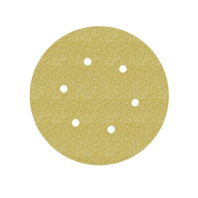 3M™ Hookit™ Papierschleifscheibe 255P, 150 mm, P80, 6-fach gelocht