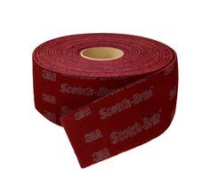 3M  Scotch-Brite™ Vliesrolle 7447 PRO, rot, 125 mm x 10 m, A VFN