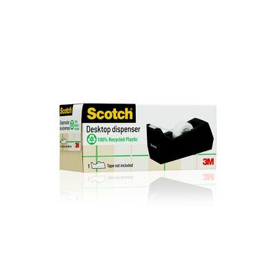 Scotch® C38 Schreibtisch Klebebandabroller Schwarz