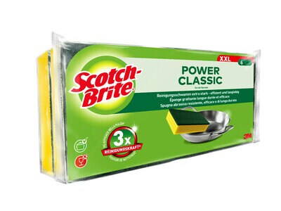 Scotch-Brite® Classic Reinigungsschwamm XXL, 6 Stück pro Packung