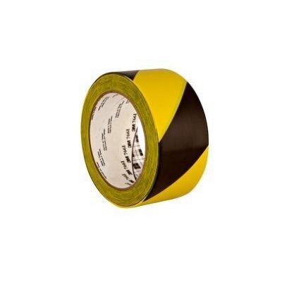 3M™ Gefahrenmarkierungsband 766i, Gelb/Schwarz, 50 mm x 33 m