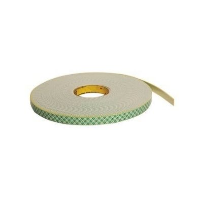 3M™ Doppelseitiges Urethanschaum-Klebeband 4026, Weiß, 19 mm x 10 m, 1.6 mm