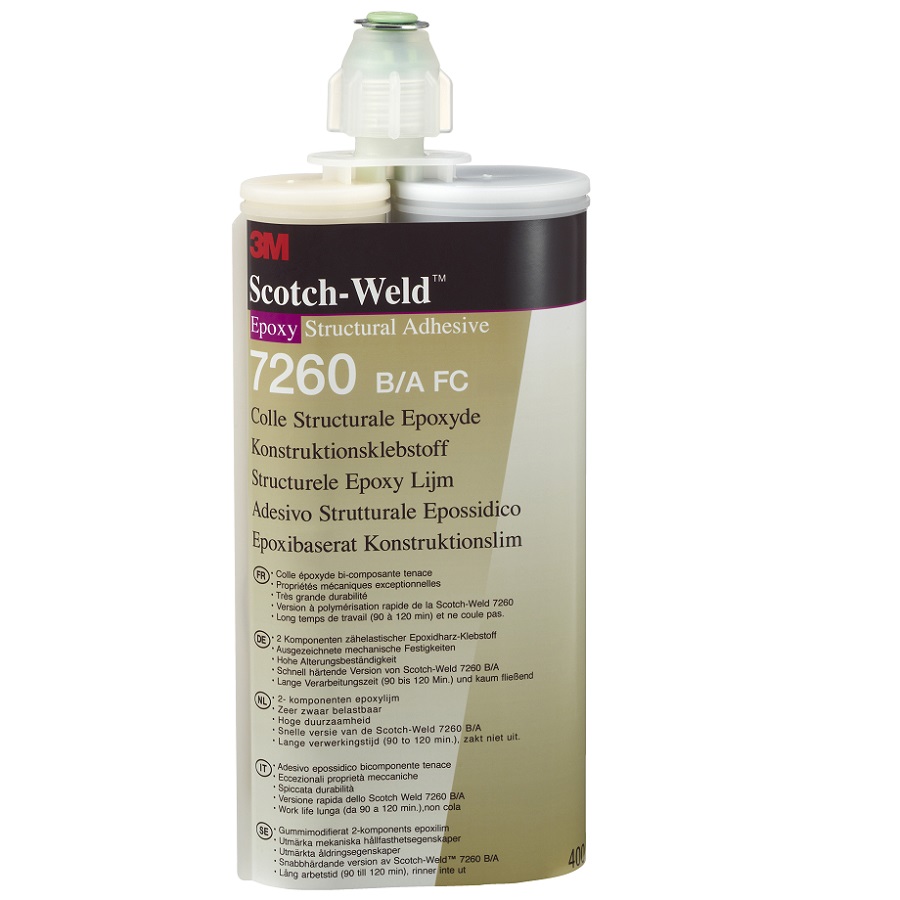 3M Scotch Weld SW 7260 B / A FC grau 400 ml 
