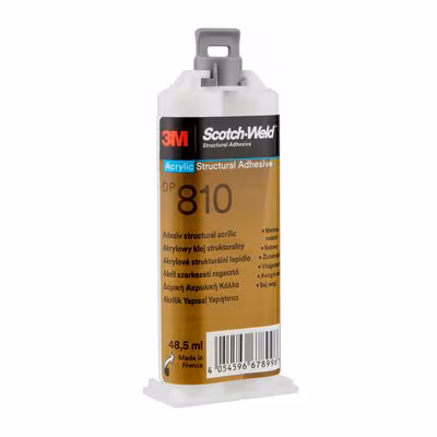 3M™ Scotch-Weld™ 2-Komponenten-Konstruktionsklebstoff auf Acrylatbasis DP810, Hellbraun, 48.5 ml