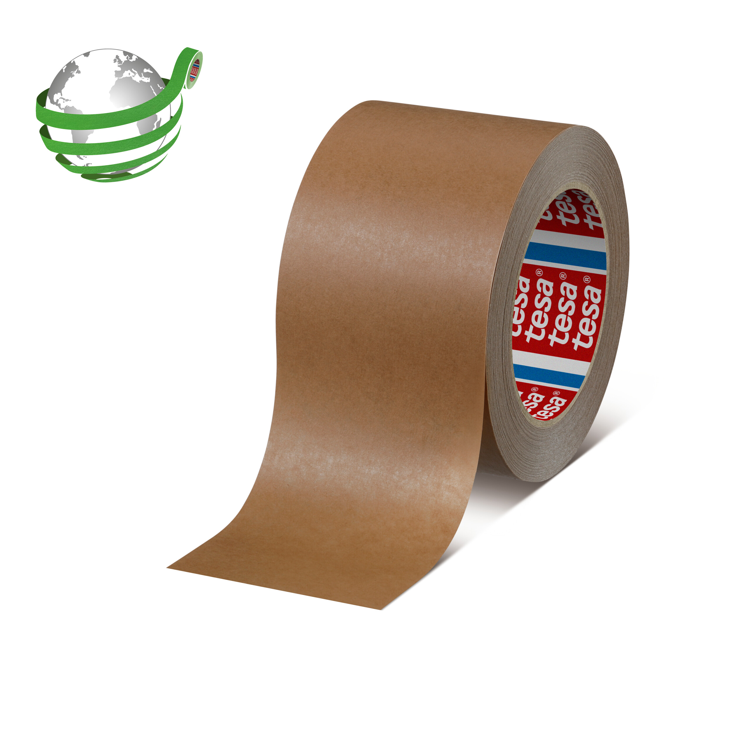 tesa 4313 tesapack PV12 Papierklebeband mit Hotmeltkleber braun 150 mm x 500 m