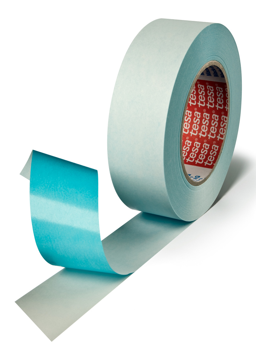tesakrepp 51445, 55m x 38mm, blau