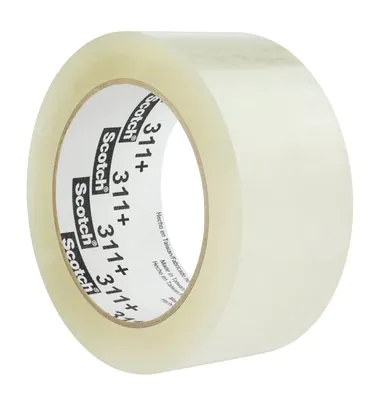 3M 311+ Scotch® Verpackungsklebeband, Transparent, 48 mm x 66 m, 0,065 mm