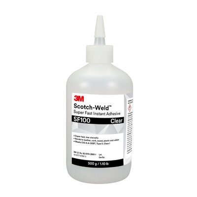 3M™ Scotch-Weld™ Cyanacrylat-Klebstoff SF100, Klar, 20 g