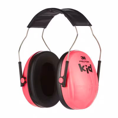 3M™ PELTOR™ Kapselgehörschutz für Kinder H510AKP, SNR-Wert 27 dB, Pink