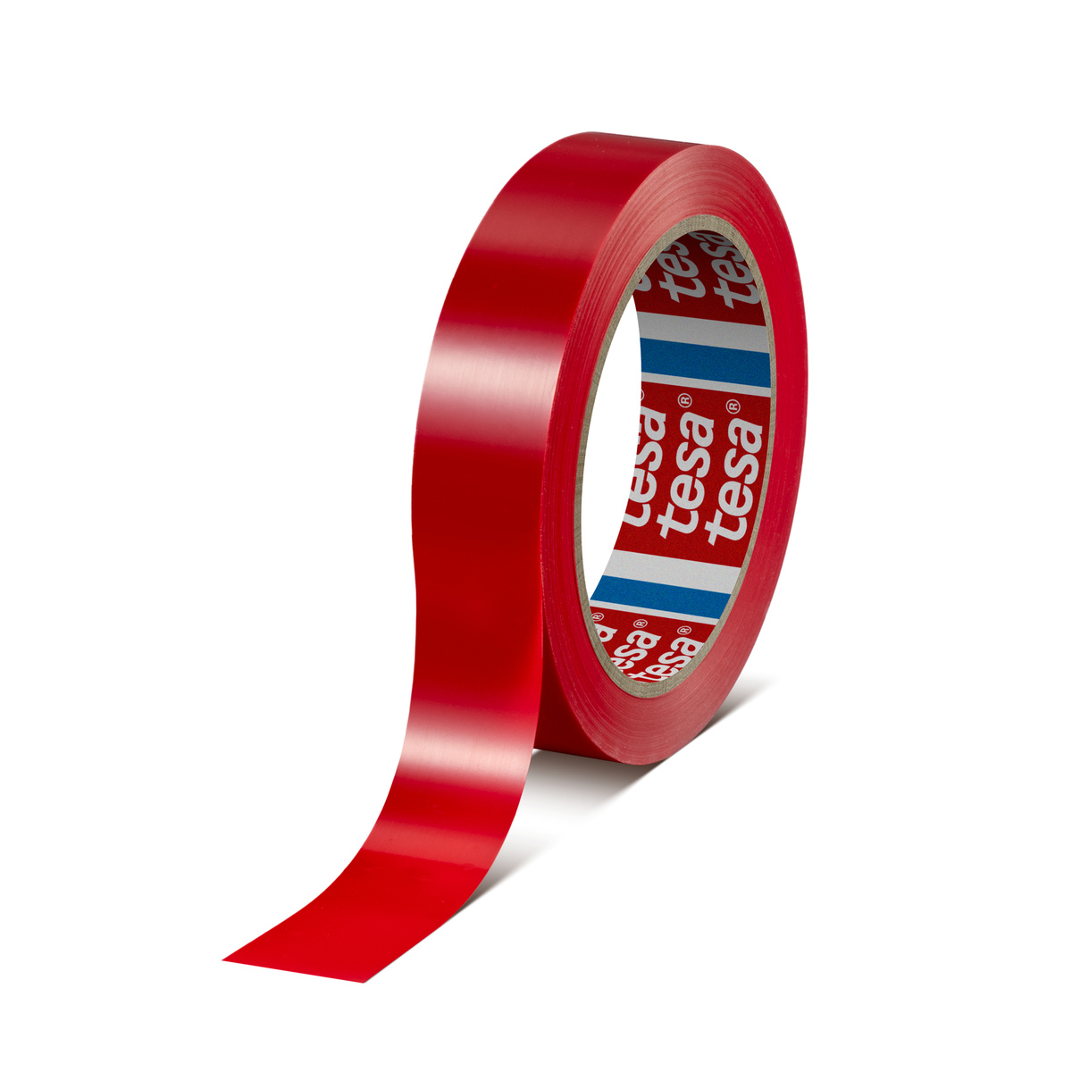 tesa 60428 PVC, 66m x 25mm, rot
